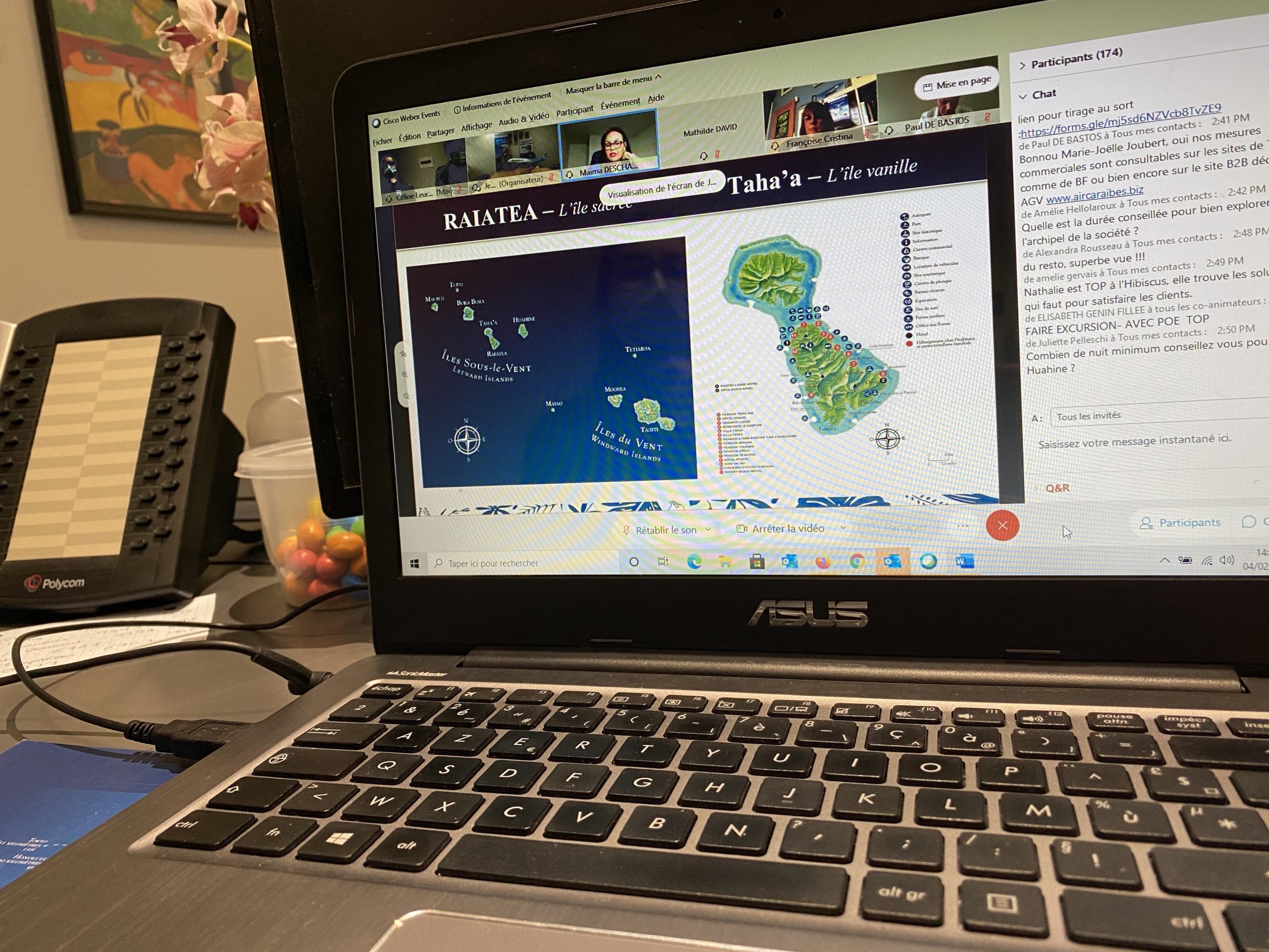Webinar avec French Bee sur la Polynésie