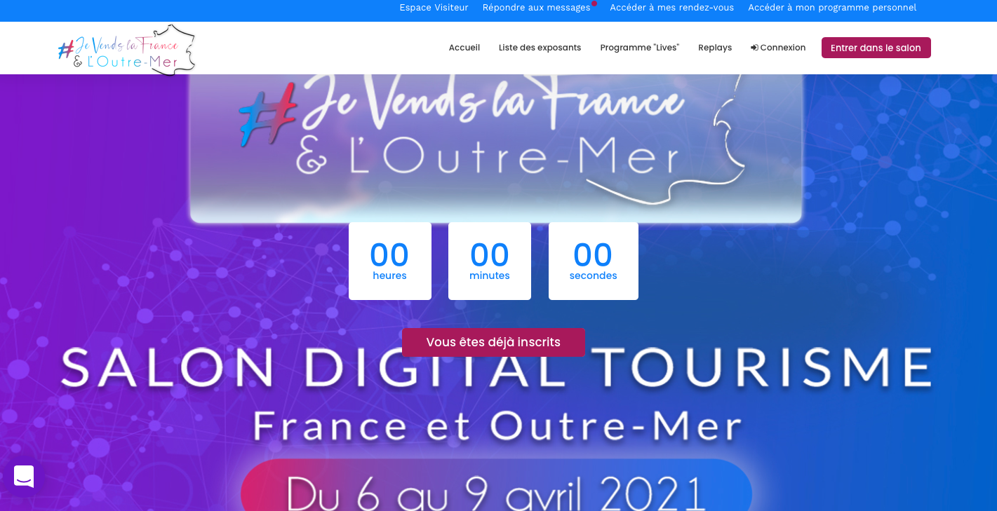 Salon Digital Tourisme France et Outre Mer
